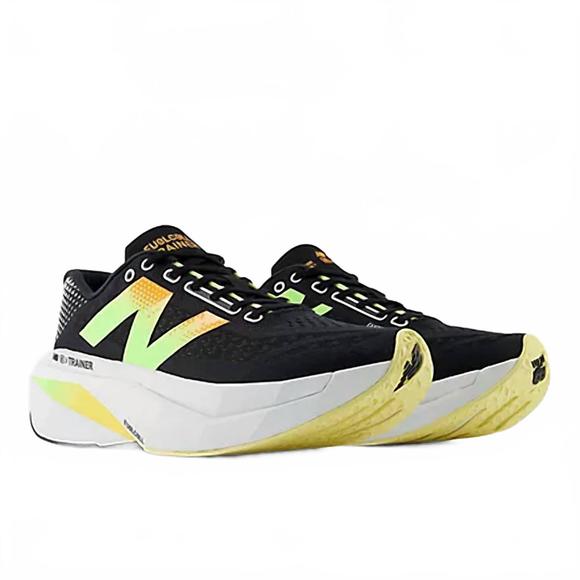 NEW NEW BALANCE men's fuelcell supercomp trainer v3 running shoes in black with - Picture 2 of 5